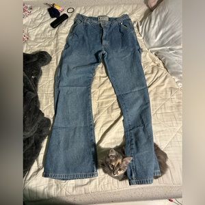 90’s vintage American Eagle jeans *please ignore cat*